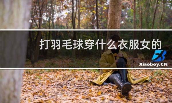 打羽毛球穿什么衣服女的
