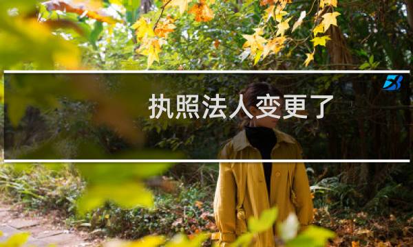 执照法人变更了。要怎么操作
