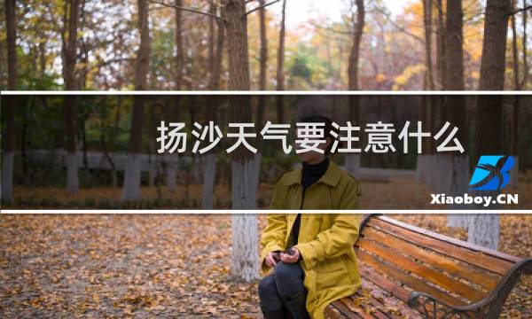 扬沙天气要注意什么