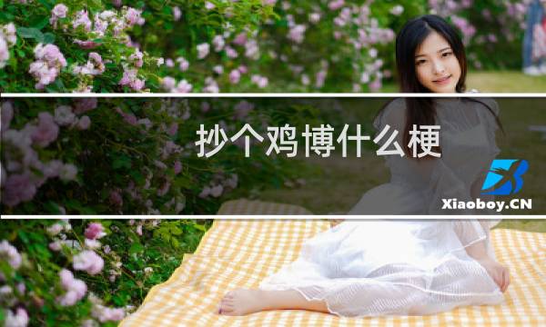 抄个鸡博什么梗