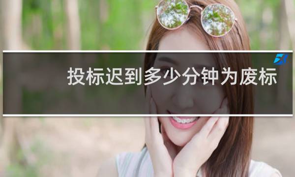 投标迟到多少分钟为废标