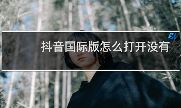 抖音国际版怎么打开没有网络图片