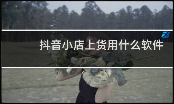 抖音小店上货用什么软件