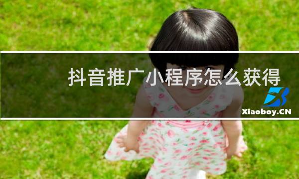 抖音推广小程序怎么获得收益