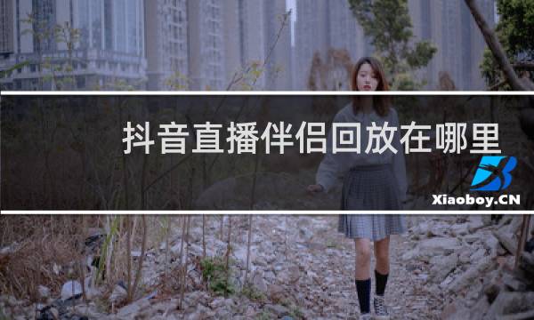 抖音直播伴侣回放在哪里看
