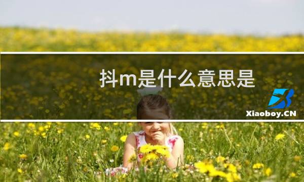 抖m是什么意思是（抖s是什么意思是）