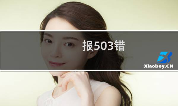 报503错,请给看下呢,谢谢