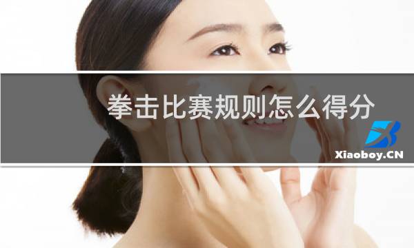 拳击比赛规则怎么得分