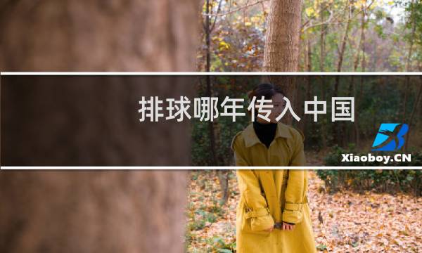 排球哪年传入中国