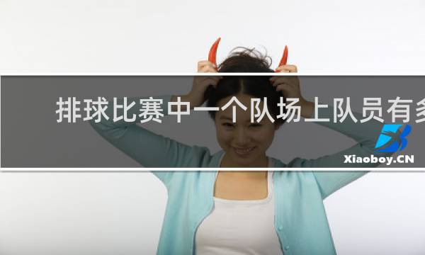 排球比赛中一个队场上队员有多少名