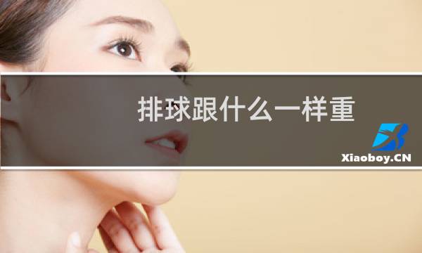 排球跟什么一样重