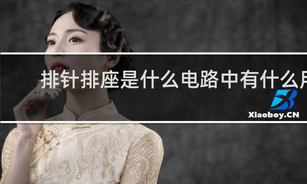 排针排座是什么电路中有什么用