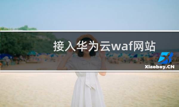 接入华为云waf网站不能访问