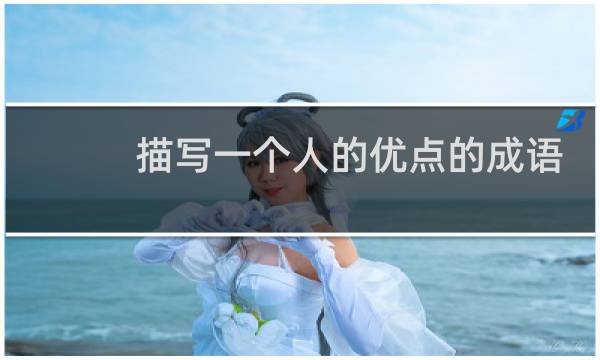描写一个人的优点的成语