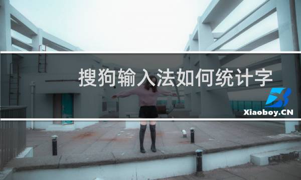 搜狗输入法如何统计字数?