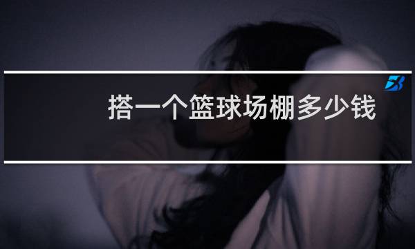 搭一个篮球场棚多少钱