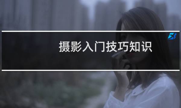 摄影入门技巧知识(摄影入门技巧)