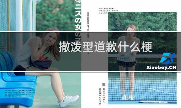 撒泼型道歉什么梗