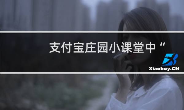 支付宝庄园小课堂中“公益数据在哪里”可以查看的答案