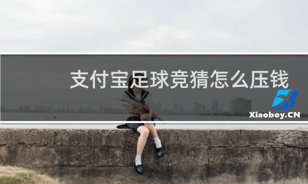 支付宝足球竞猜怎么压钱