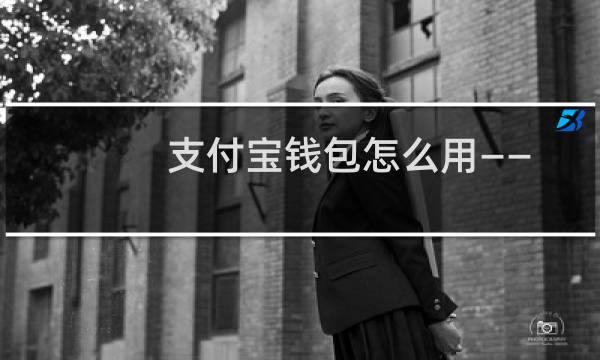 支付宝钱包怎么用——详解篇