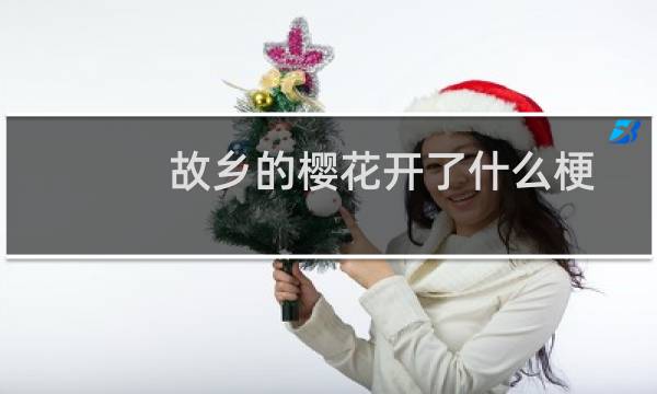 故乡的樱花开了什么梗