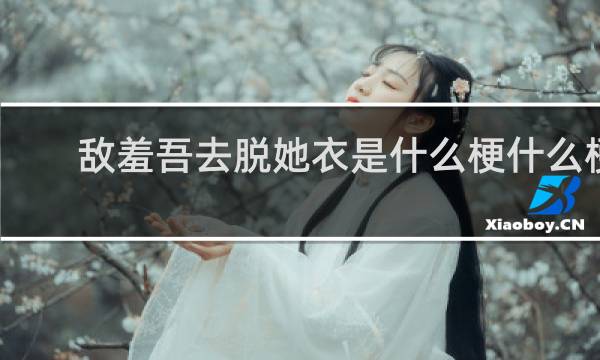 敌羞吾去脱她衣是什么梗什么梗