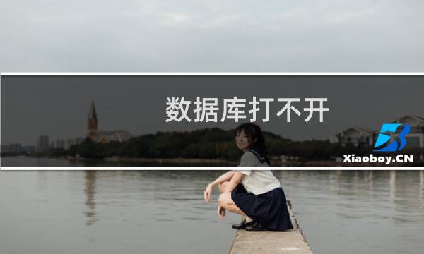 数据库打不开，网站的一部分内容丢失了