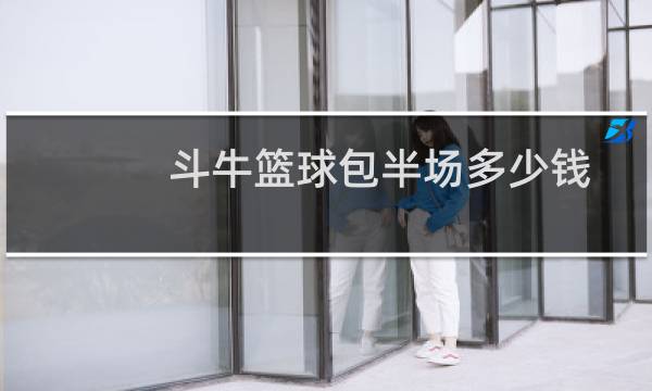 斗牛篮球包半场多少钱