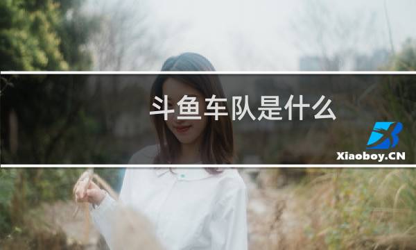 斗鱼车队是什么? 斗鱼申请加入车队的技巧