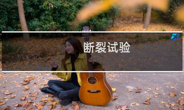 断裂试验(关于断裂试验的简介)图片