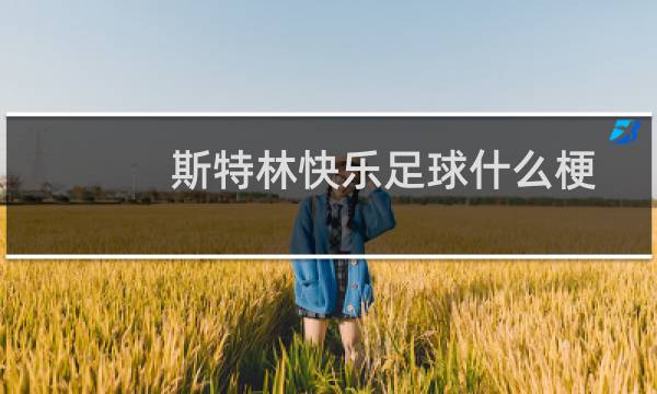 斯特林快乐足球什么梗
