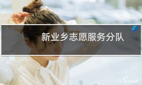 新业乡志愿服务分队(关于新业乡志愿服务分队的简介)图片