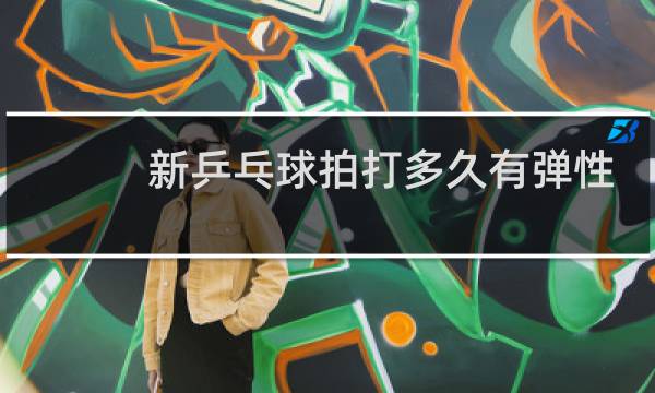 新乒乓球拍打多久有弹性