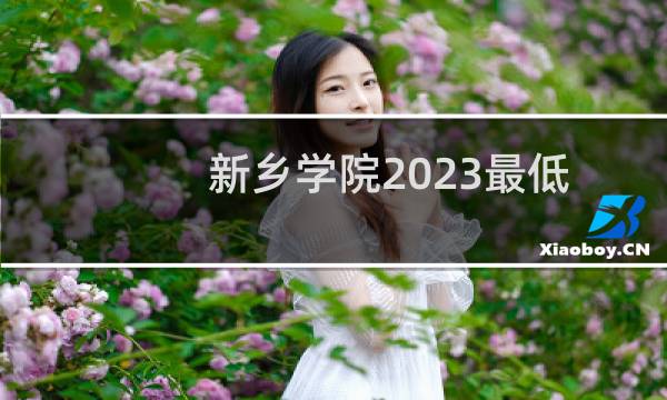 新乡学院2023最低录取分数线(含艺术类和中外合作分数)