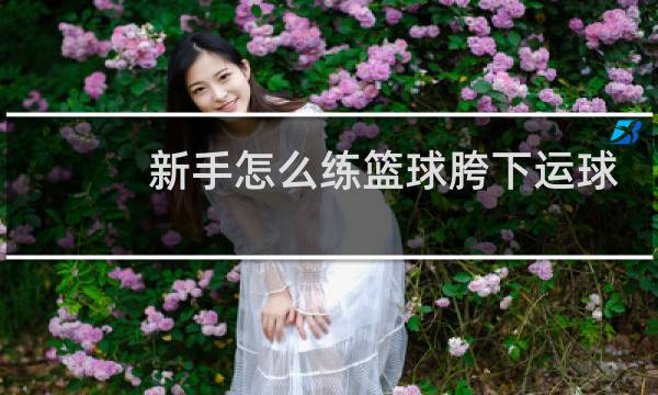 新手怎么练篮球胯下运球