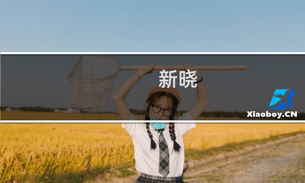 新晓(关于新晓的简介)图片