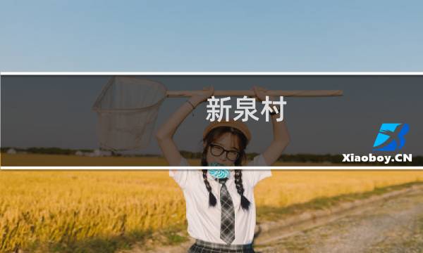 新泉村(关于新泉村的简介)图片