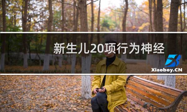 新生儿20项行为神经评分法(关于新生儿20项行为神经评分法的简介)