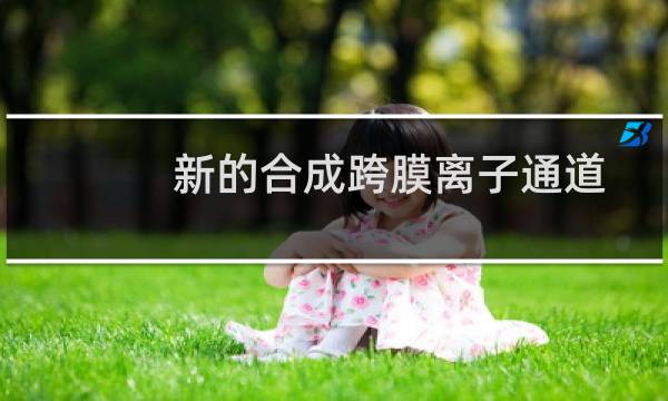 新的合成跨膜离子通道可通过两种方式激活图片