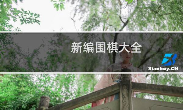 新编围棋大全(关于新编围棋大全的简介)