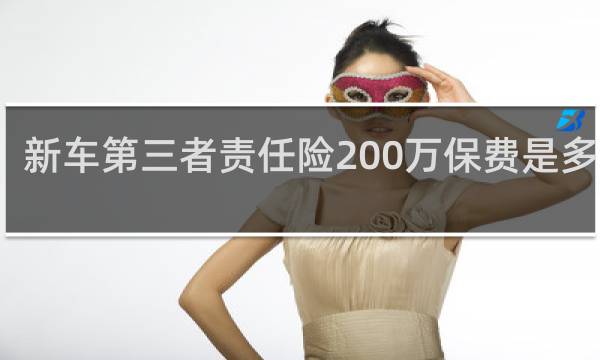 新车第三者责任险200万保费是多少钱图片