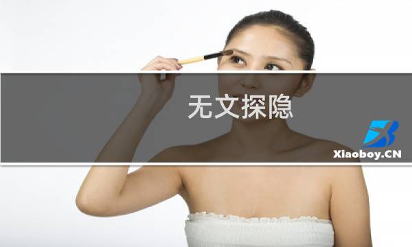 无文探隐(关于无文探隐的简介)
