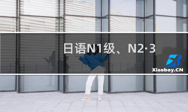 日语N1级、N2·3级能力考试语法突破(关于日语N1级、N2·3级能力考试语法突破的简介)图片