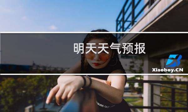 明天天气预报（mtv格式）图片