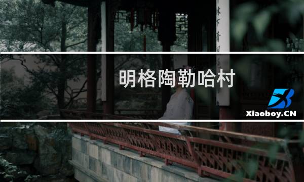 明格陶勒哈村(关于明格陶勒哈村的简介)图片