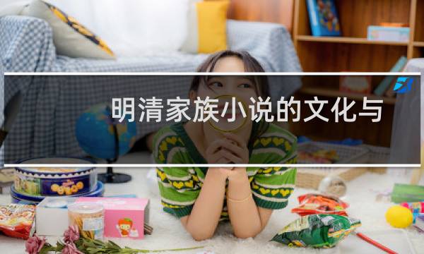 明清家族小说的文化与叙事(关于明清家族小说的文化与叙事的简介)