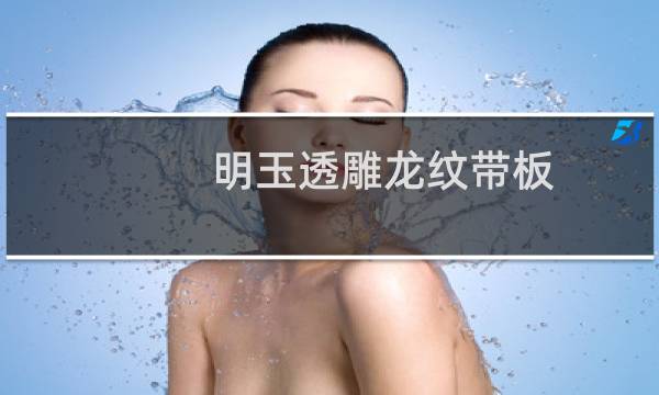 明玉透雕龙纹带板(关于明玉透雕龙纹带板的简介)图片