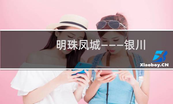明珠凤城―――银川(关于明珠凤城―――银川的简介)图片