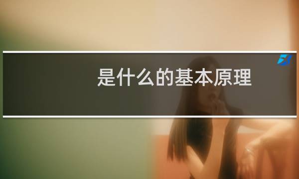 是什么的基本原理图片